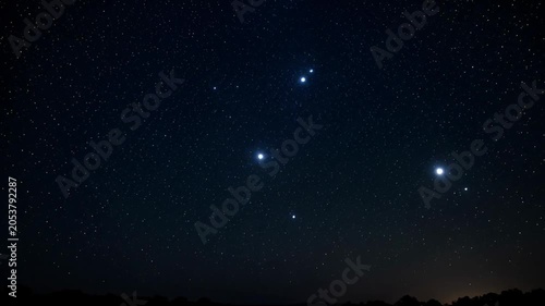 Night sky stars shimmering display dark universe celestial bodies