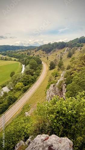 Wandern auf den 12 Apostel im Altmühltal, Bayern