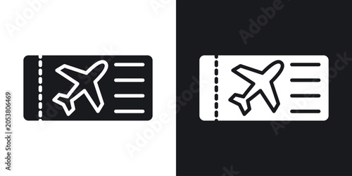 Air tickets icon