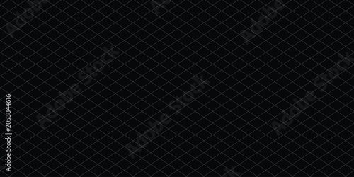 Dark Diamond Mesh Pattern Abstract Geometric Background