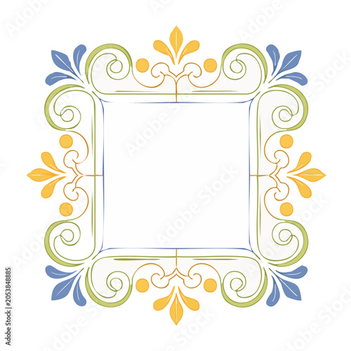 Vintage Decorative Frame Design