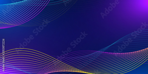 Abstract digital wave background glowing dots and lines forming a digital structure. Design for web development programming software architecture visuals.
