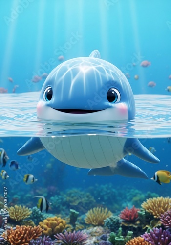 夢見るクジラと光の海