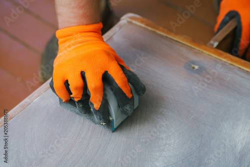 Household maintenance, cleaning process, renovation task, practical work, before cleaning