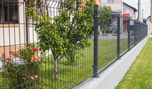 Принти на полотні Welded Wire Mesh Fence Panel