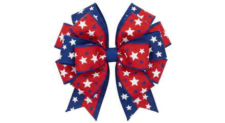 Red and blue butterfly wings set with symmetrical patterns isolated