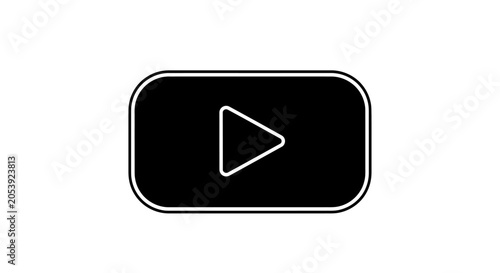 Play button icon on screen.