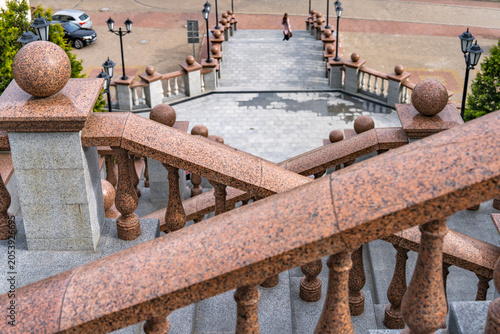 Tablou pe pânză Granite balusters
