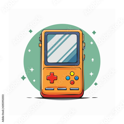Flat design vector of a travel van with luggage