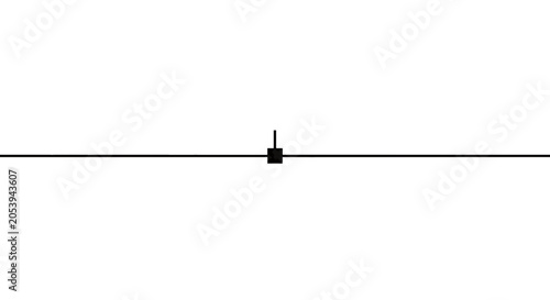 Foto Electrical circuit diagram symbol for a connection point or junction