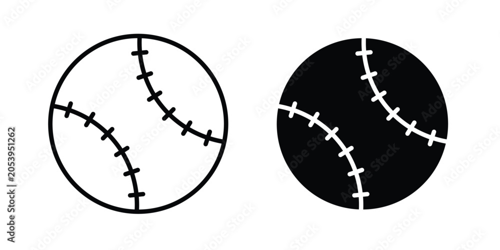 Obraz premium Baseball icon