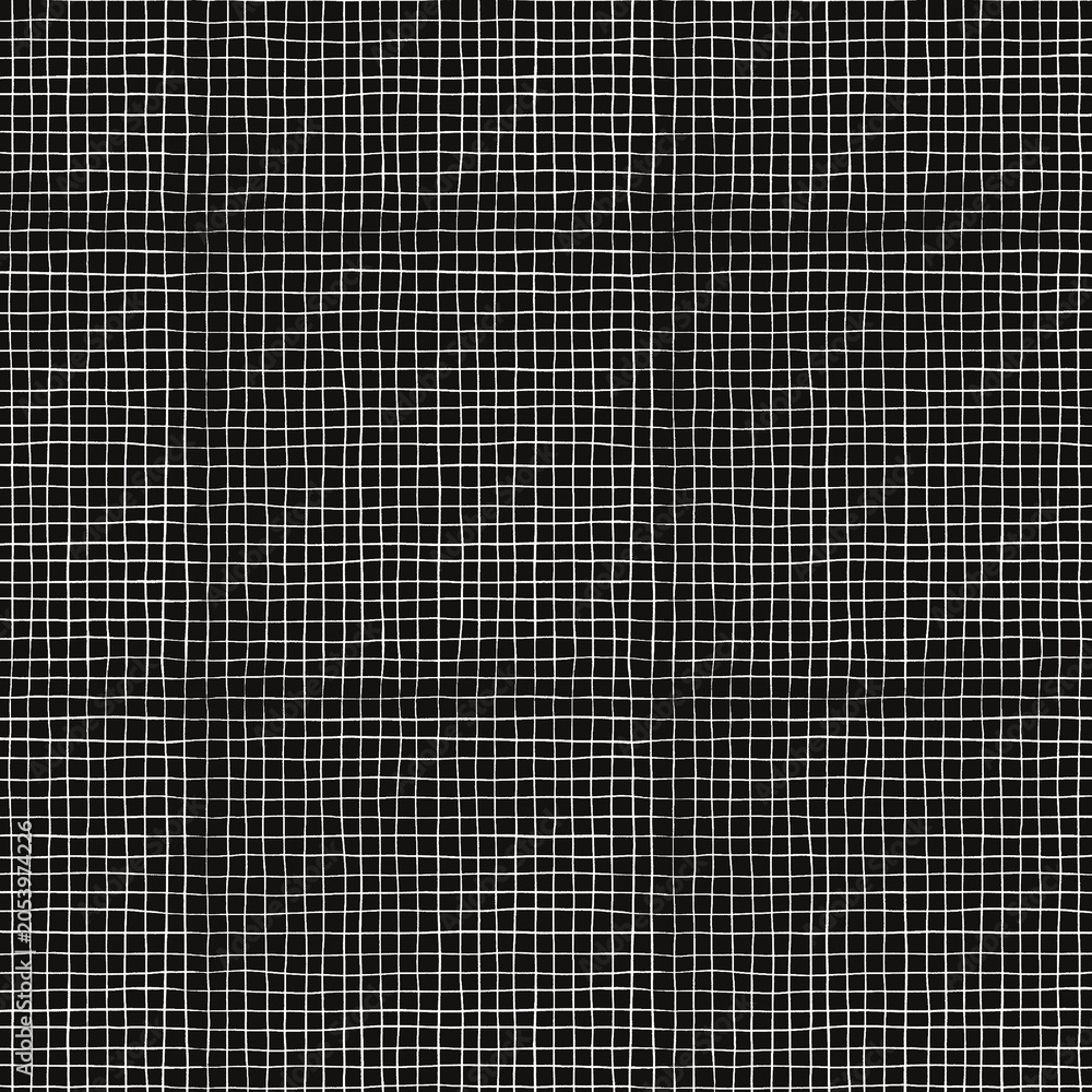 Fototapeta premium black and white grid pattern