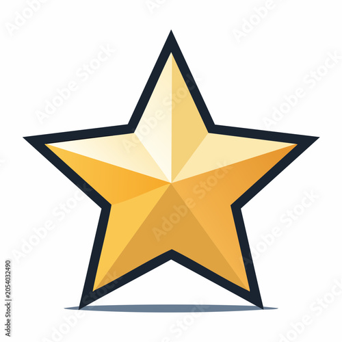 Golden Star Icon