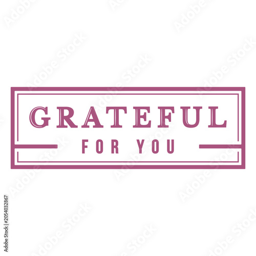 Photos The grateful for you logo