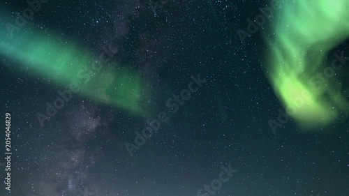 Enchanted Aurora Animation and Milky Way Loop