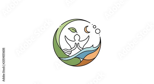 Holistic Wellness - A Symbol of Harmony and Balance in Nature.