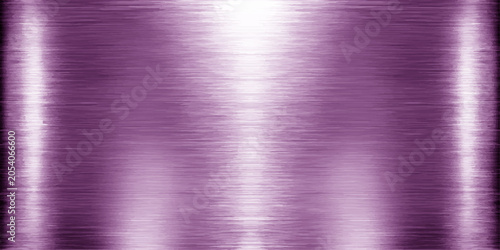 Brushed purple metal surface with a striking vertical light reflection effect, creating a modern and abstract texture.