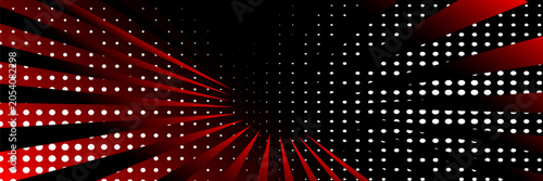 Red vector stripes and glitters dot begrond