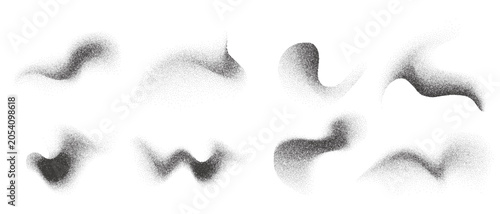 Fotografie Abstract Noise Fluid Shape