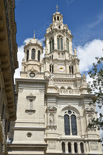 Clochers de l'église de la Trinité à Paris