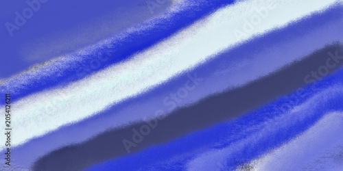 Dynamic blue and white abstract waves in motion