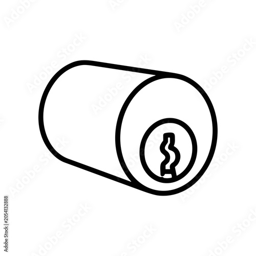 Foto Detailed illustration of a lock.
