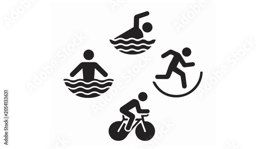 cycle swimming vectors