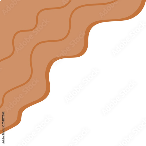 Abstract Corner Border