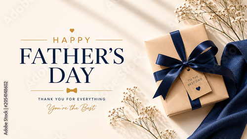 Luxury Father's Day Greeting Card 