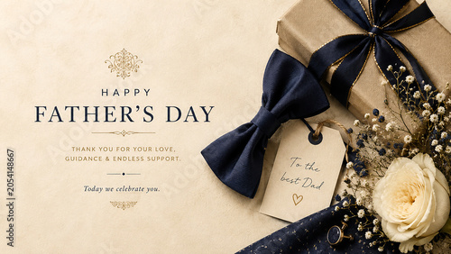 Luxury Father's Day Greeting Card 