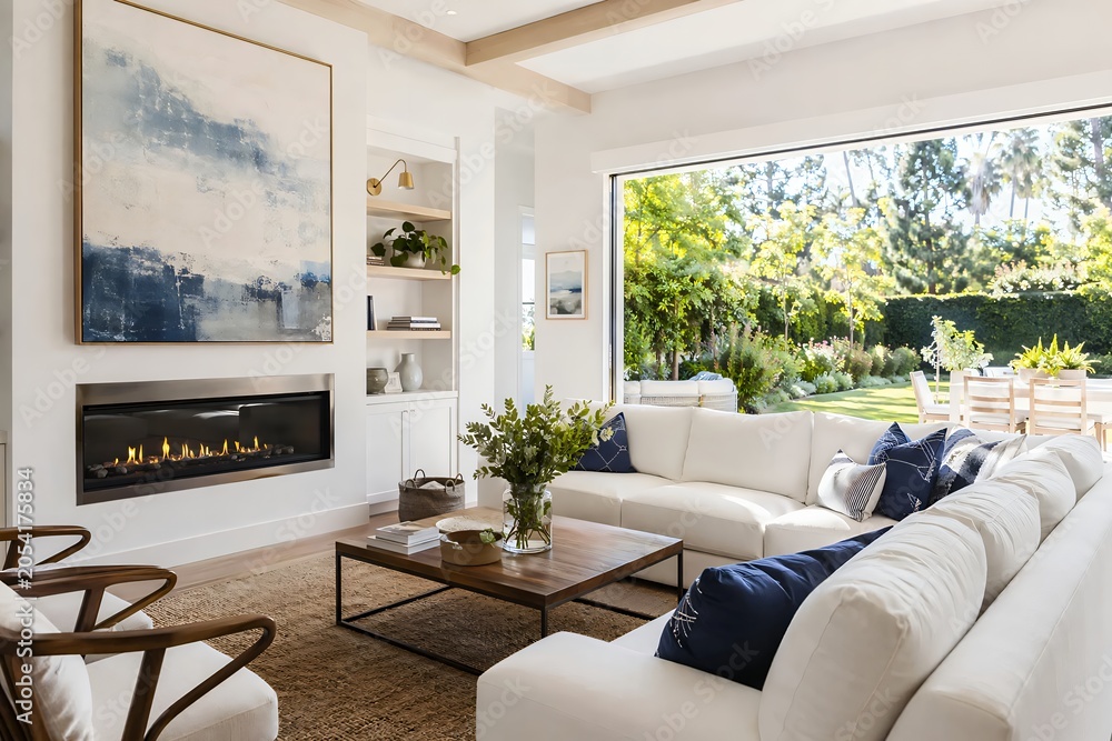 Fototapeta premium modern living room