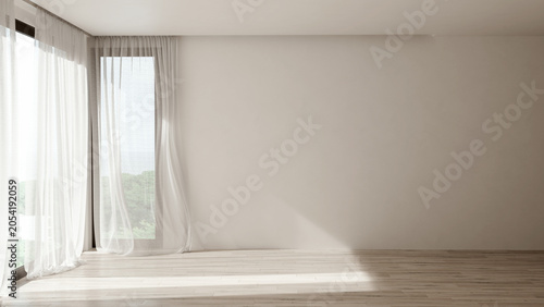 3D render, illustration Large Luxury modern living room interior,  brutalist architecture realistic lighting,  Graphic Overlay wide angle, contemporary furniture, clean lines, minimalist decor, elegan