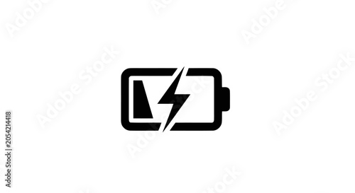 Low Battery Icon Warning Symbol.