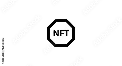 NFT Non Fungible Token Digital Asset.