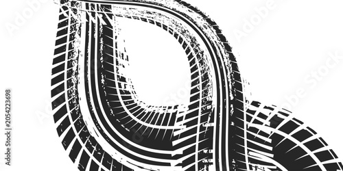 Foto Tire track