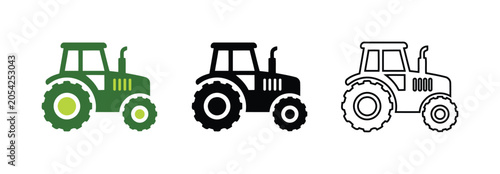 Foto Agricultural machinery set