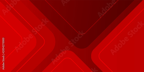 Schilderij op canvas Red abstract modern background