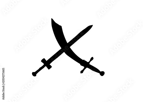 Bild auf Leinwand espada cristiana y mora
