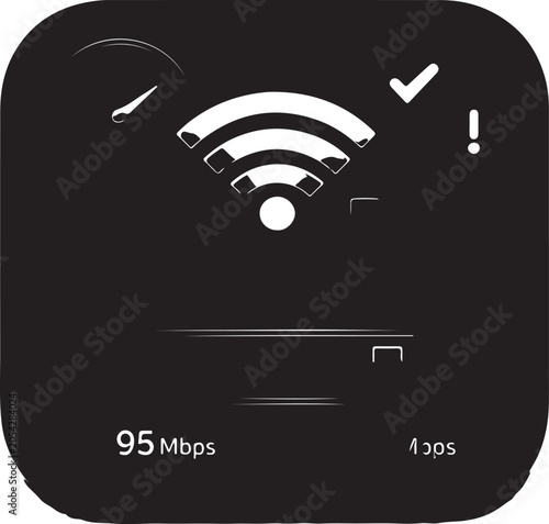 Smart Wifi Internet Speed Test Dashboard
