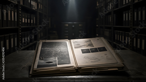 Secret Government Archive With Open UAP File