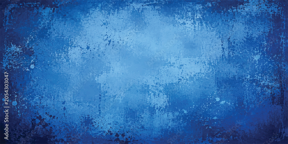 Foto Blue grunge textured background