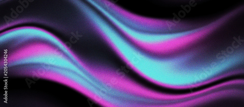 Retro noise gradient background featuring heavy film grain overlay and color waves