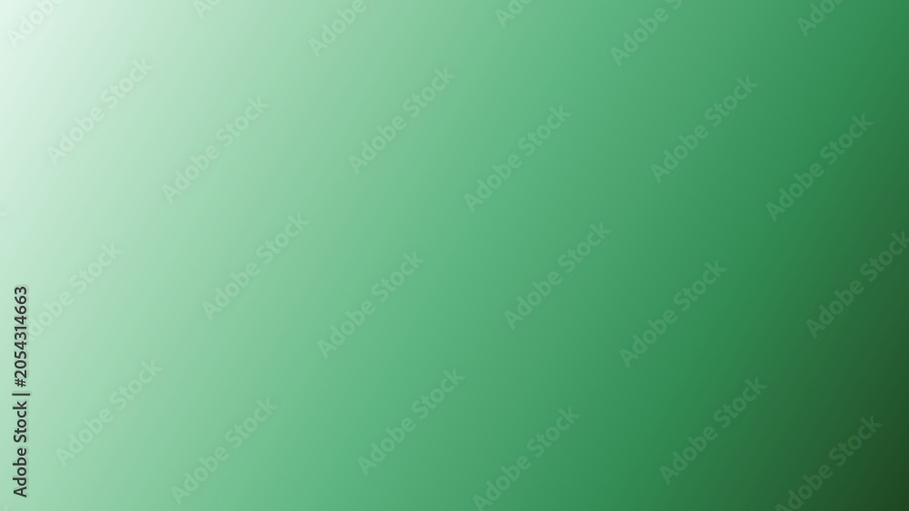 Fototapeta premium Abstract Gradient Background with Smooth Transition from Light Green to Dark Green