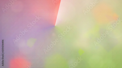 Vibrant colorful bokeh background with blurred lights