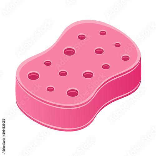 Pink Sponge Icon