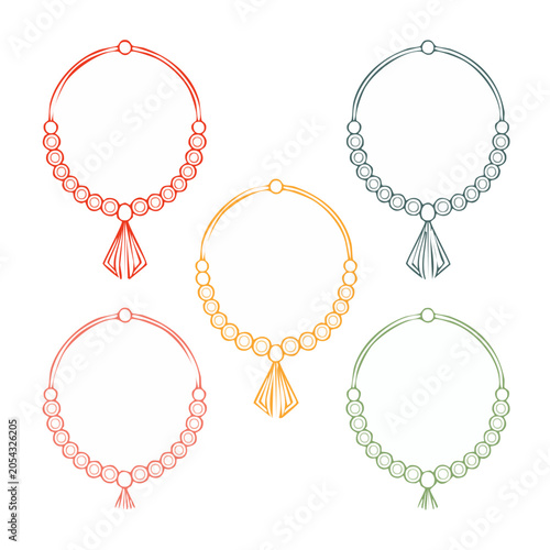 Necklace Sketch Set