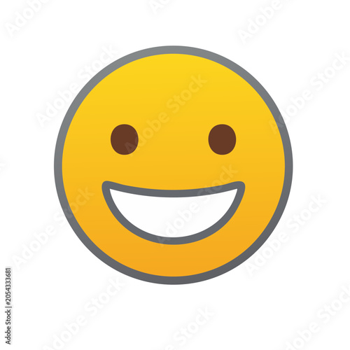 Yellow Smiley Face Icon