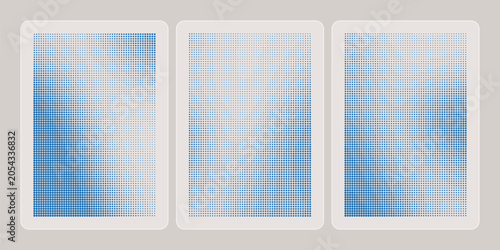 Fotografi Modern dotted mesh background with abstract circular gradient pattern