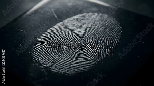 Fingerprint Identification on Dark Surface
