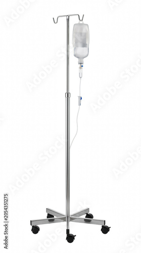 Quadro su tela Medical IV Drip Stand with Infusion Bag